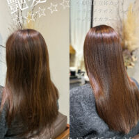 カット × ストレート × 髪質改善カラーを融合した wa-hairの最上位美髪メニュー